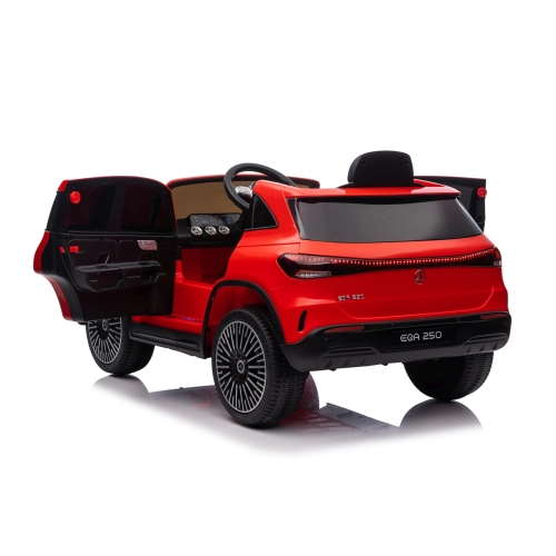 Auto na akumulator dla dzieci Mercedes Benz EQA 25 Czerwony XMX-625